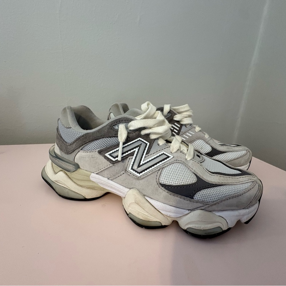 New Balance Gray and White Women's Sneakers